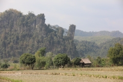 Landschaft, nach Phonesavang LAO