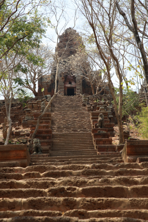 Treppe zum Tempel, Battamgang, K