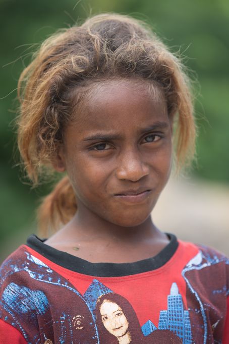 Mädchen, Kolbano, Westtimor