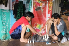 Schachspiele im Laden, Tangerang IND