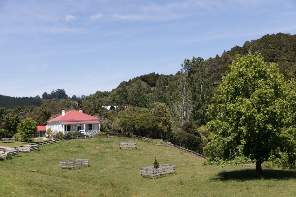 Puhoi, altes Wohnhaus NZ
