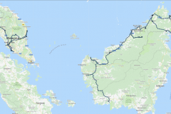 Malaysia, Borneo, Indonesien 2017